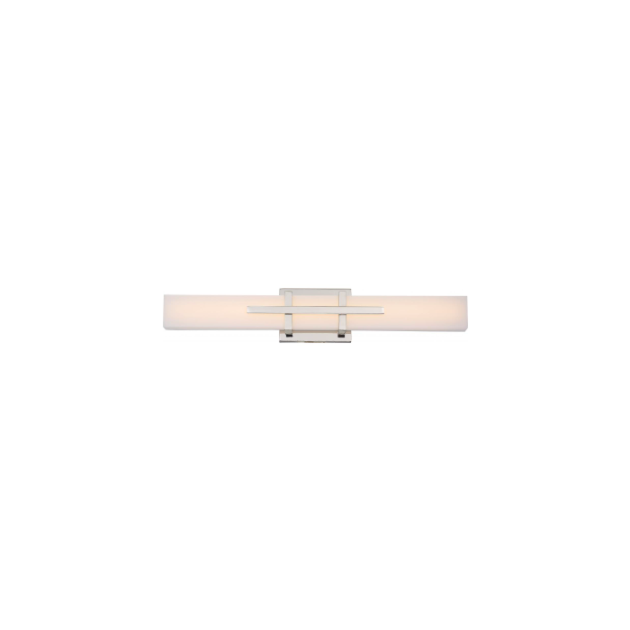 Nuvo 62-872 Grill - 24" Double LED Wall Sconce - Polished Nickel Finish