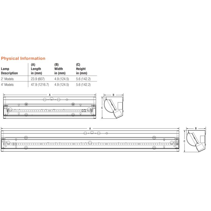 Sylvania 62277 STAIR1A/S30UNVD8SC7/24S/WH/USE