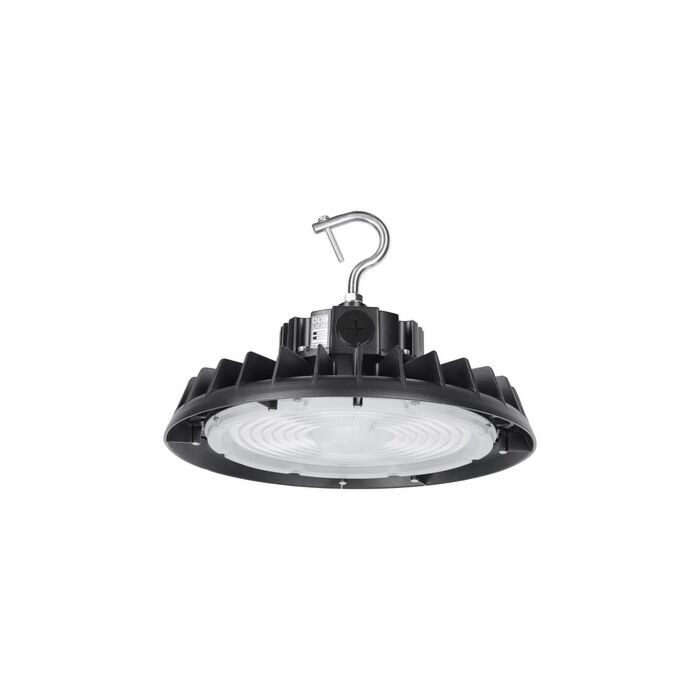 Sylvania 66063 - LED Highbay UFO, 100/150/200W, 277-480V, Dimmable, 3500/4000/5000K, BlackFinish