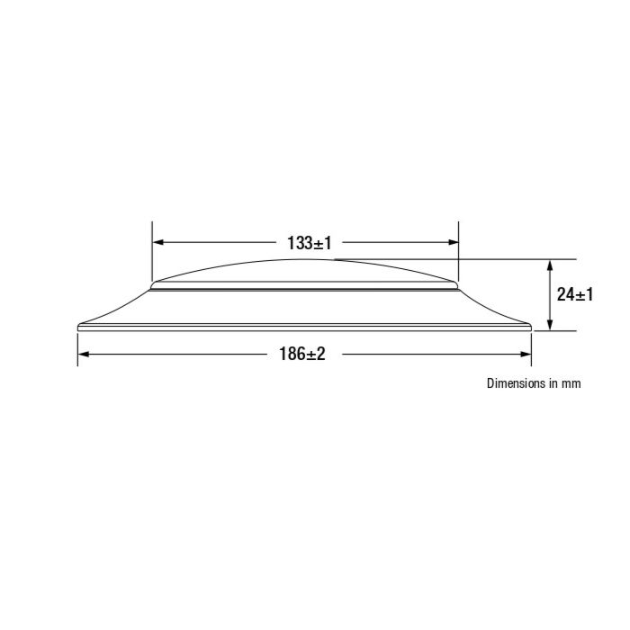 Sylvania 62445- 2A LED Light Disk, 15W 3000K