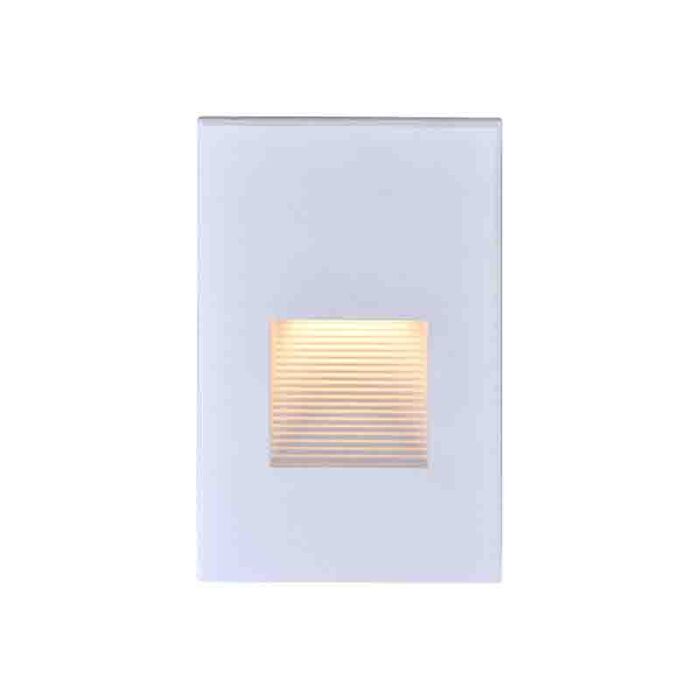 Nuvo 65-405 LED Vertical Step Light; 3 Watt; White Finish; 120 Volts