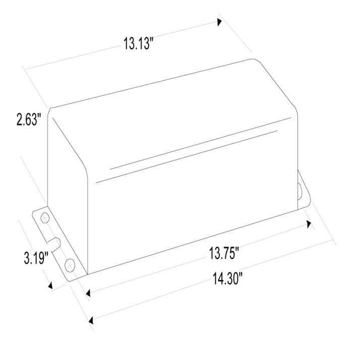 Advance 72C8185-NP 150 HIgh Pressure Sodium Fcan Ballast - *DISCONTINUED*