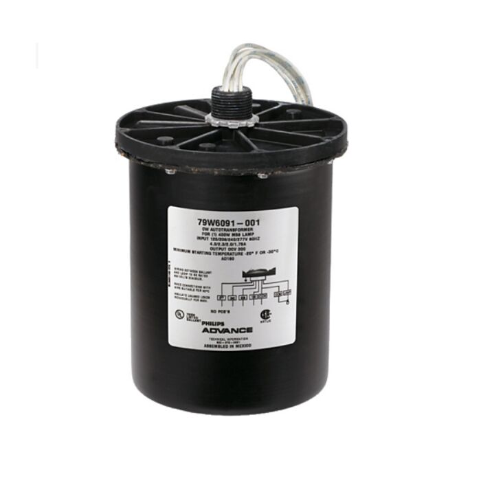 Advance 79W6341-001 400 Watt Metal Halide Water Proof Ballast