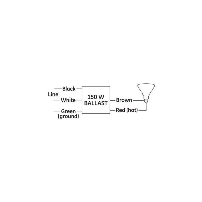 GE GEMH150-SLJ-MV (87576) UltraMax™ eHID Electronic Low Frequency Ballast - *DISCONTINUED*