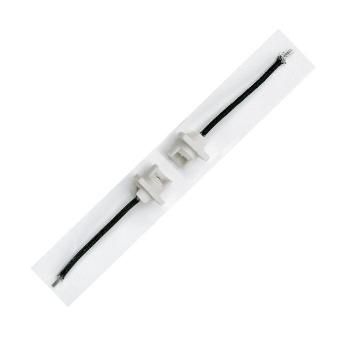 R7s Base Halogen Socket Set with 12" Leads