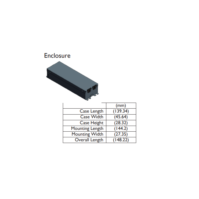 929000708803 Advance Xitanium 40w Constant Current LED Driver