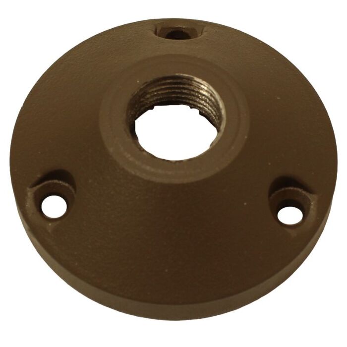 Westgate A-41-BR Fixture Base, Round, Alum., Bronze