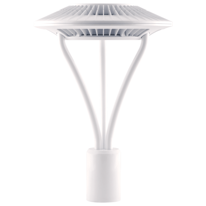 RAB Area Light 78W Cool LED 5T Clear Lens White