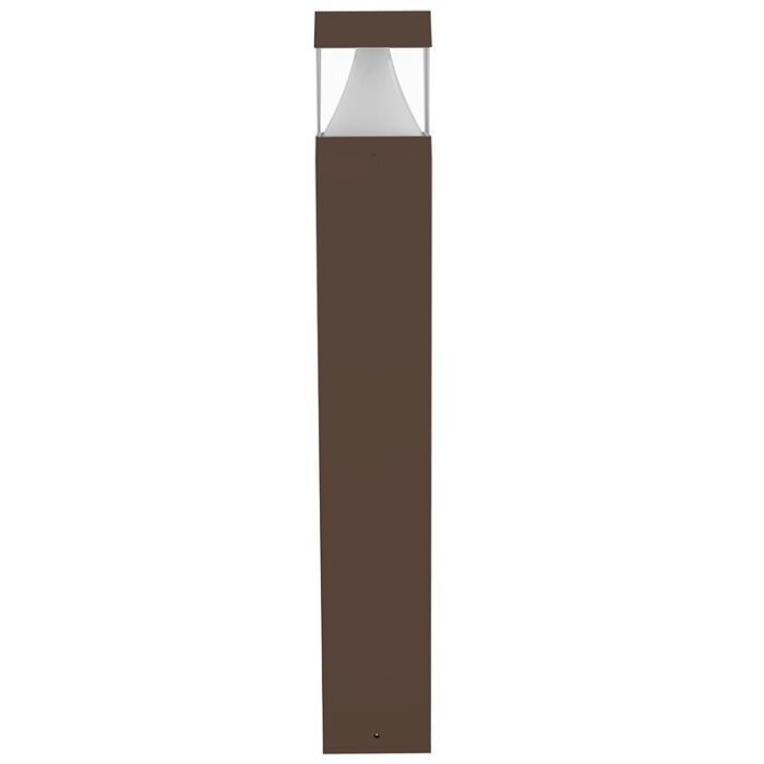 Westgate BOL-42-S-C-C-MCTP-BR Bollard 42" Square Flat Top