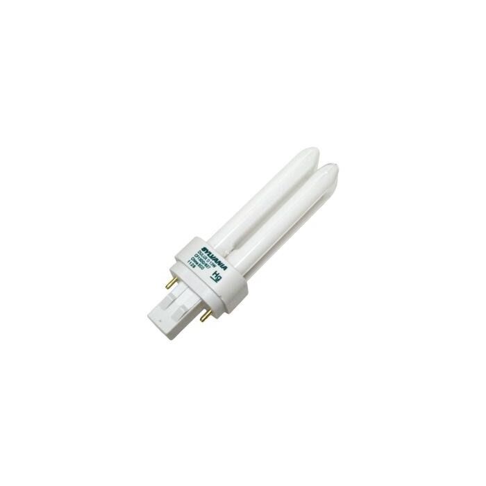 Sylvania 20708 (or 21120) - CF13DD/841/ECO  - 13 Watts 2 Pin CFL 4100K