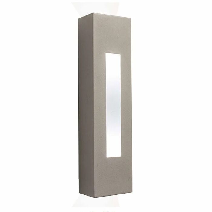 Westgate CRE-HL20-02-40K-SIL Lunette Outdoor Sconce 4000K Dark Bronze