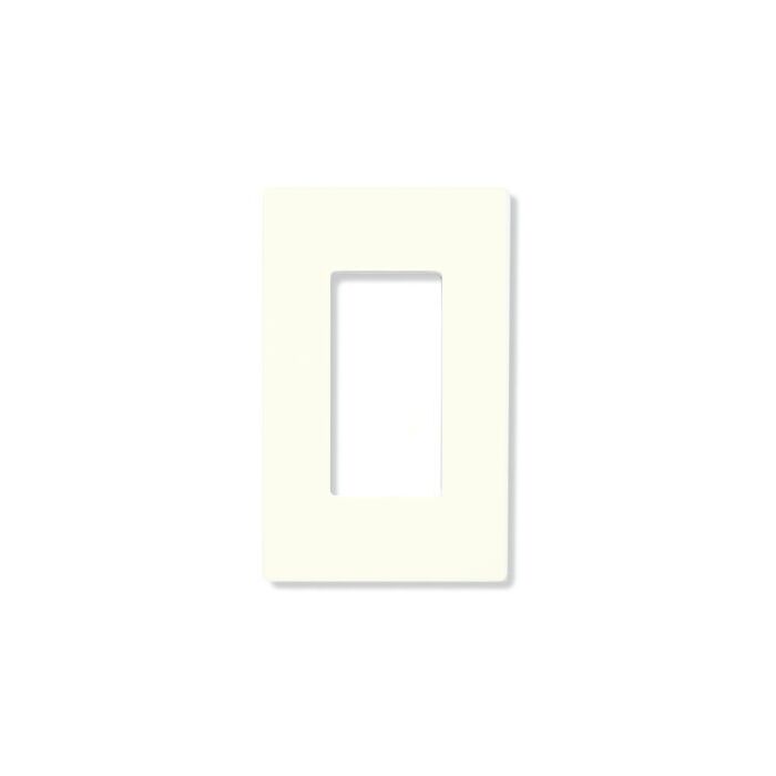 Lutron CW-1-IV Claro 1 Gang Wallplate Ivory