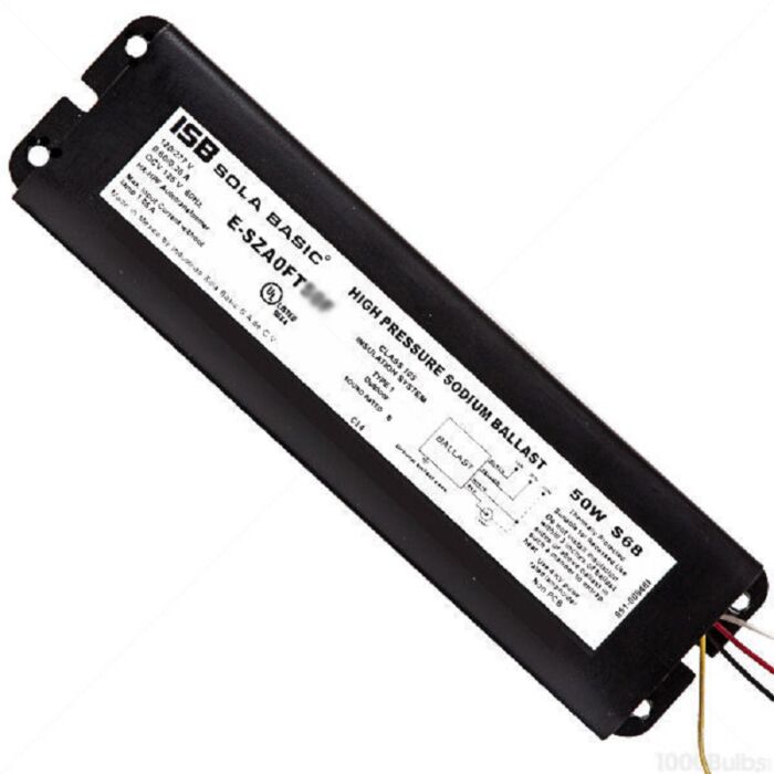 Sola E-SZA0FT70F 70W High Pressure Sodium Ballast - HX-HPF Circuit