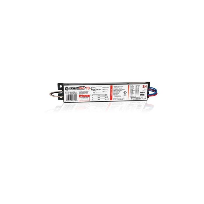 GE UltraMax GE332MAXP-N/ULTRA - 78623 T8 Fluorescent Ballast - *DISCONTINUED*