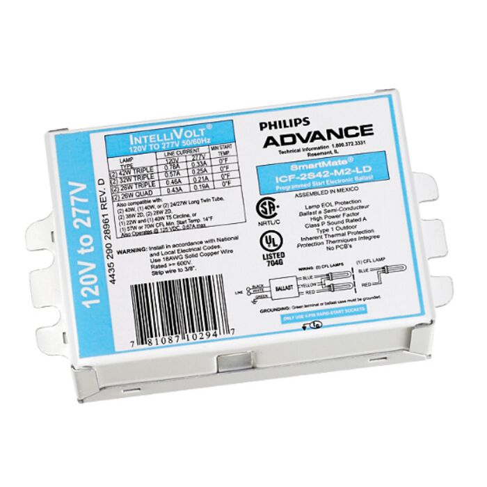 Advance Smartmate ICF-2S13-M1-BS 4 Pin CFL Electronic Ballast 