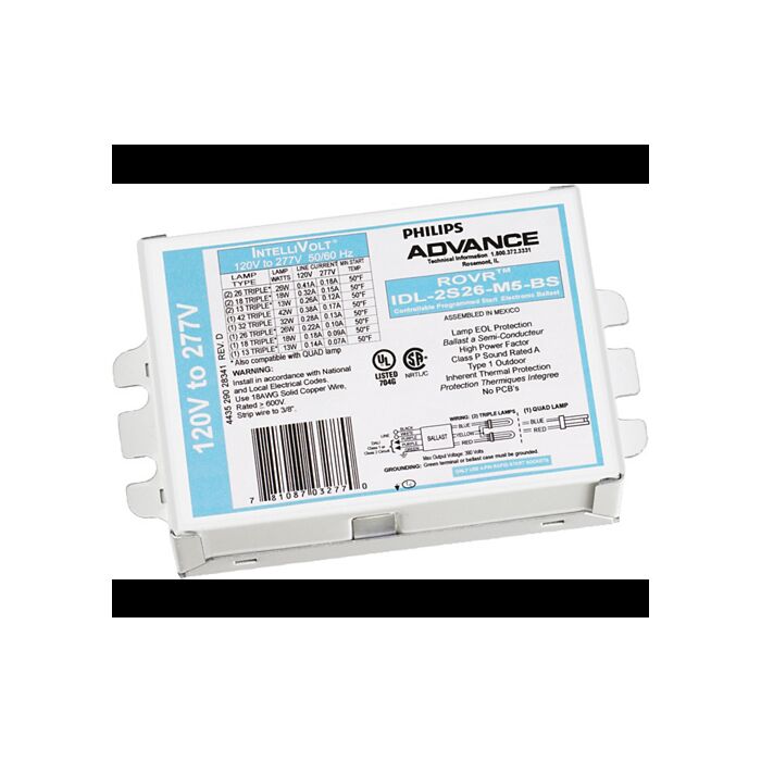 Advance ROVR IDL-2S26-M5-BS  DALI CFL Electronic Dimming Ballast - *DISCONTINUED*
