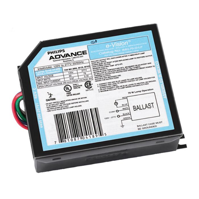 Advance e-Vision IMH-G20-G-LF 20 Watt Electronic Metal Halide Ballast