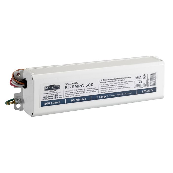 Keystone KT-EMRG-500 /B (KT-EMRG-500) T8/T12 Emergency Ballast