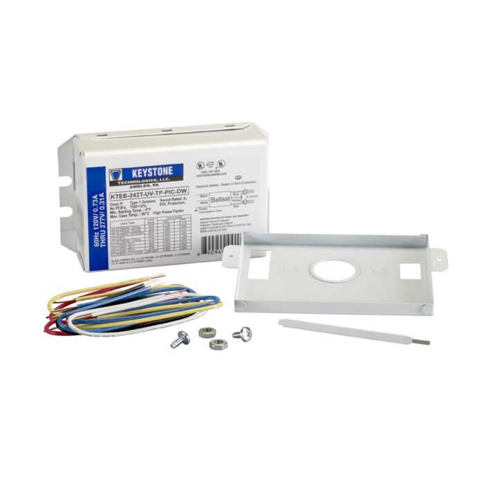 Keystone KTEB-242-UV-RS-DW-KIT Rapid Start Electronic Compact (CFL) Fluorescent Ballast
