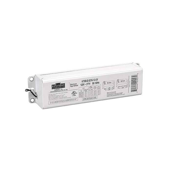 Keystone KTSB-E-0216-12-UV Electronic Sign Ballast