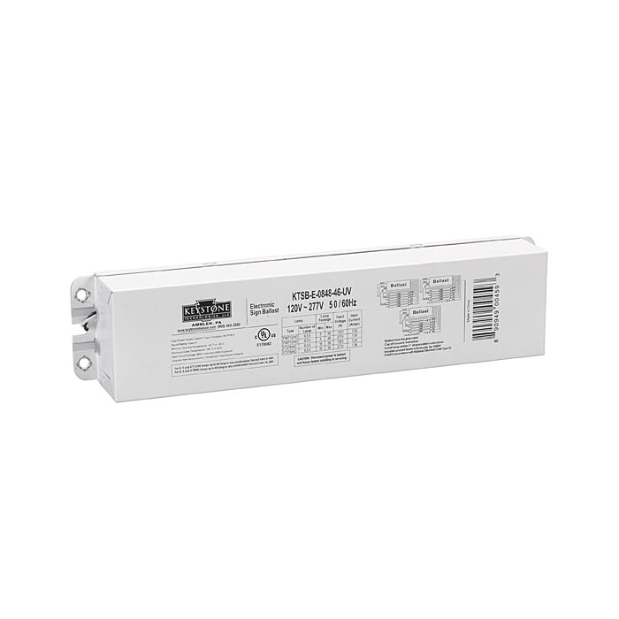 Keystone KTSB-E-0848-46-UV Electronic Sign Ballast