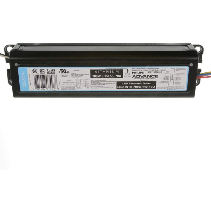 LEDINTA700C140F3O - Advance XITANIUM 100W 0.7/0.5/.35A INTELLIVOLT 