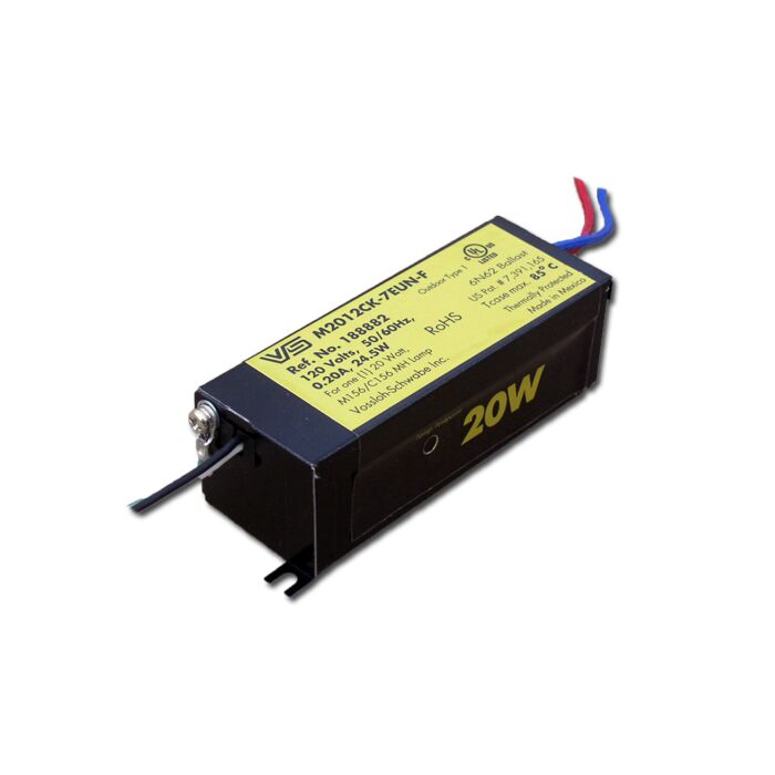Vossloh Schwabe M2012CK-7EUN-F - 20 Watt Electronic Metal Halide Ballast - *DISCONTINUED*