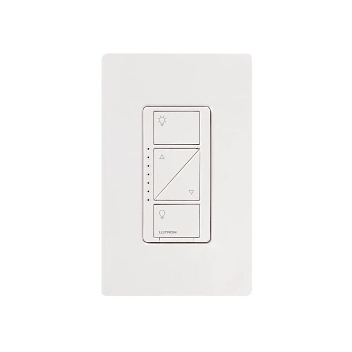 Lutron Caseta PD-6WCL-WH 600W In-Wall Dimmer - White