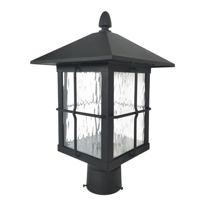 Westgate PML-MCT-BK Led Post Mount Lantern Multi-Cct