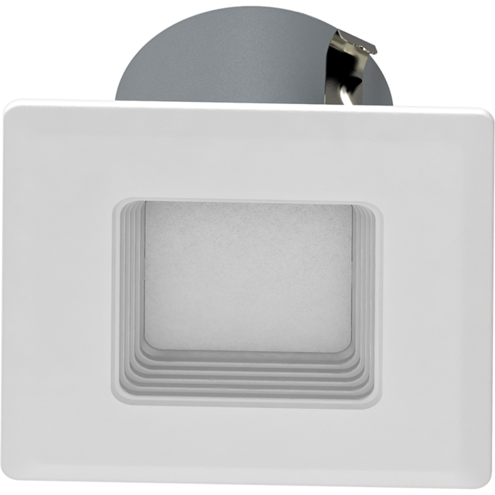 RAB DL RES 4" Square 7W 600LM E26 92CRI 3000K 120V Baffle
