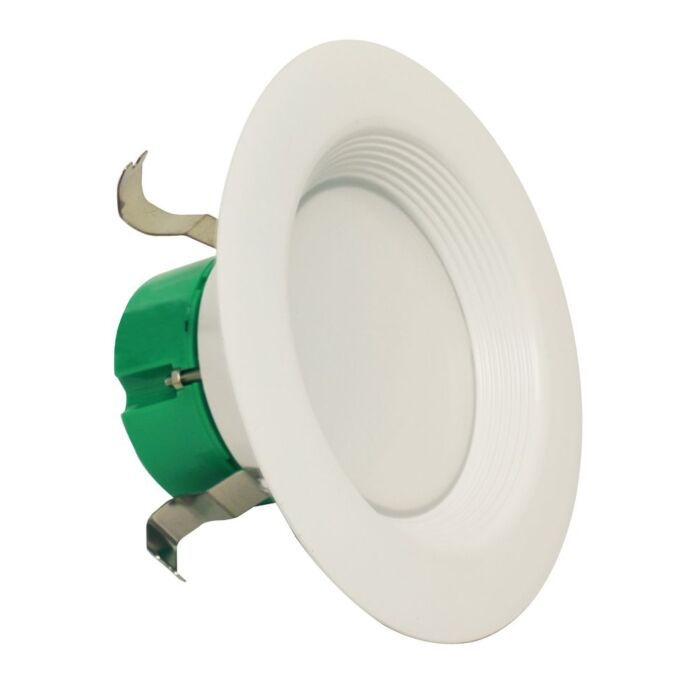 Westgate MFG RDL4-BF-MCT5 4in. Multi-CCT Recessed Light with Baffle Trim, 10W, 2700K/3000K/3500K/4000K/5000K