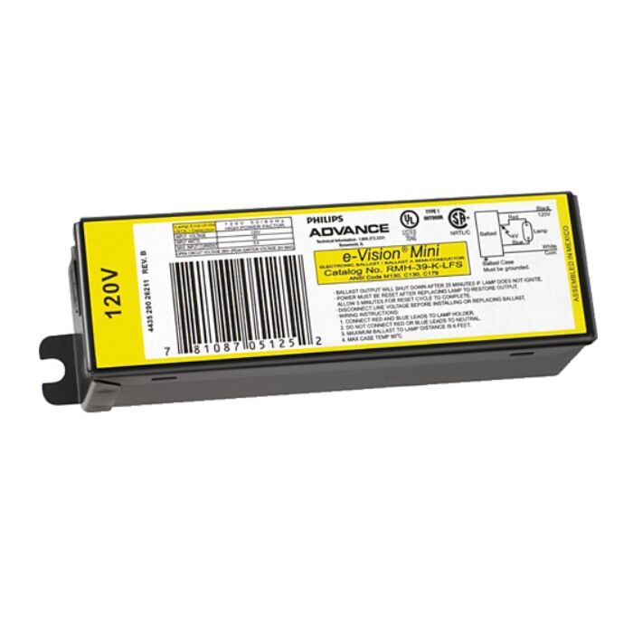 Advance e-Vision RMH-39-K-LFS 39 Watt Electronic Metal Halide Ballast - *DISCONTINUED*