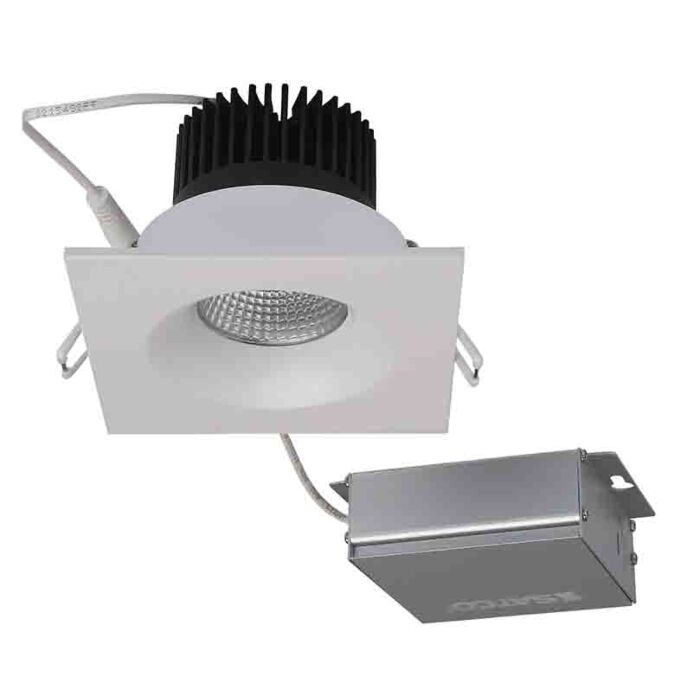 Satco S11633 12WLED/DW/DNL/3.5/930/SQ/RD/WH