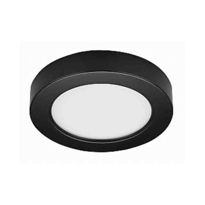 Satco 62-1701 Blink Pro - 9W; 5in; LED Fixture; CCT Selectable; Round Shape; Black Finish; 120V