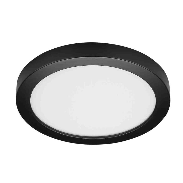Satco 62-1721 Blink Pro - 13W; 9in; LED Fixture; CCT Selectable; Round Shape; Black Finish; 120V