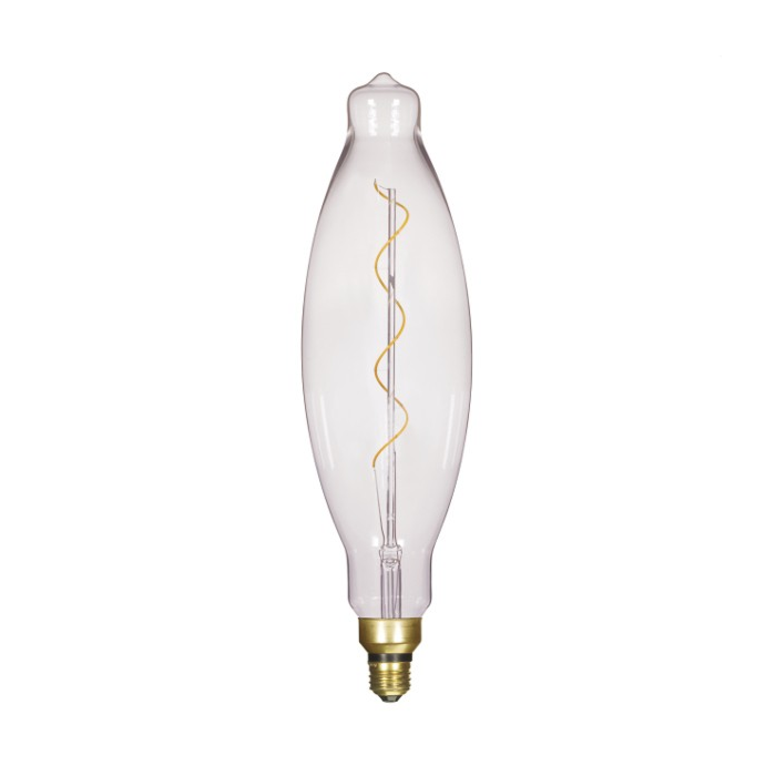 Satco S22431 LED BT38 Bulb - 4BT38/LED/CLEAR/E26/VINTAGE/120V
