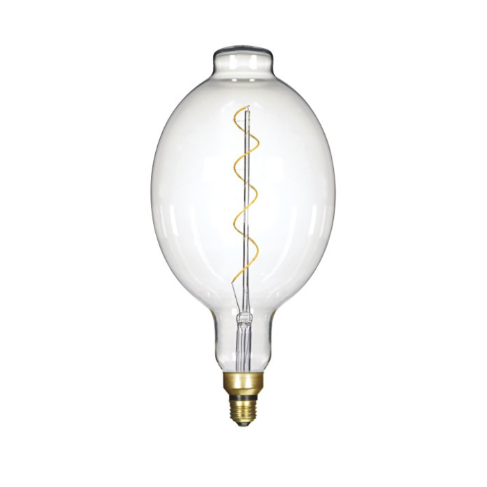 Satco S22432 LED BT56 Bulb - 4BT56/LED/CLEAR/E26/VINTAGE/120V