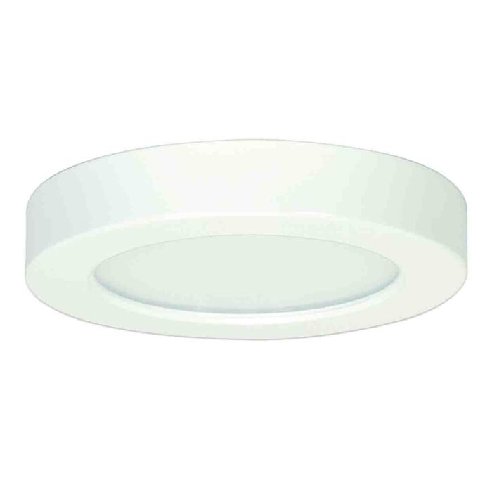 Satco S29323 10.5W/LED/5.5"FLUSH/30K/RD/WH 
