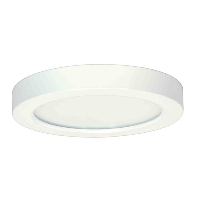 Satco S29357 13.5W/LED/7"FLUSH/30K/RD/WH/277V *DISCONTINUED*
