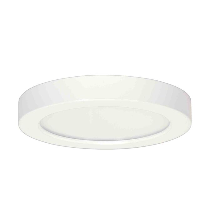 Satco S29362 18.5W/LED/9"FLUSH/50K/RD/WH *DISCONTINUED*