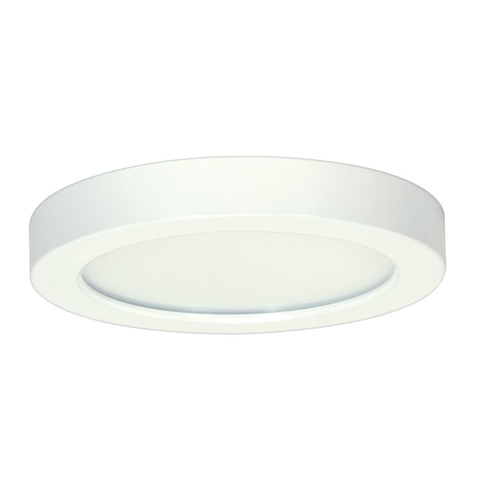 Satco S29367 13.5W/LED/7"FLUSH/30K/RD/WH/0-10VD *DISCONTINUED*