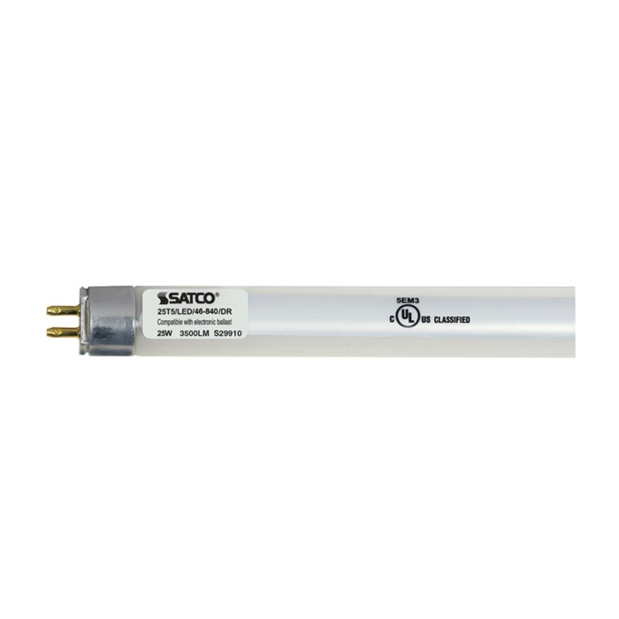 Satco S29910 LED T5 Bulb - 25T5/LED/46-840/DR