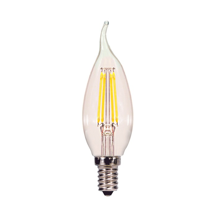 Satco S21296 - 4CA10/LED/927/CL/120V/E12