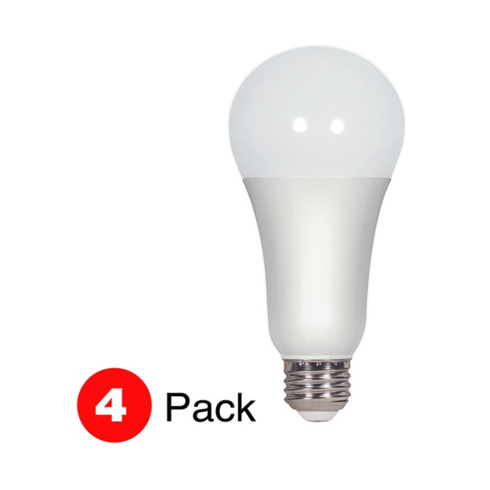 *DISCONTINUED - New # S28790) Satco S8790 16A21/LED/50K/ND/120V/4PK A21 Lamp