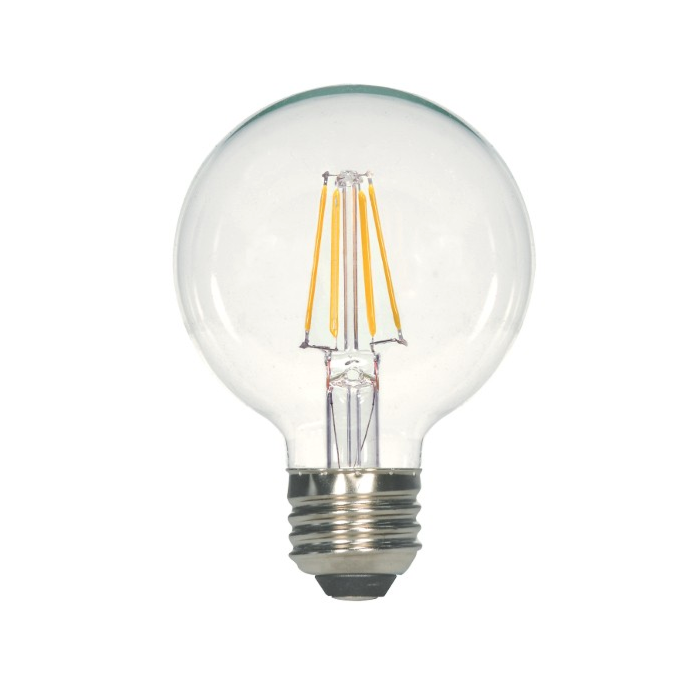 Satco S8849 LED G25 Bulb - 4.5G25/CL/LED/E26/40K/120V *DISCONTINUED - SEE S21228*