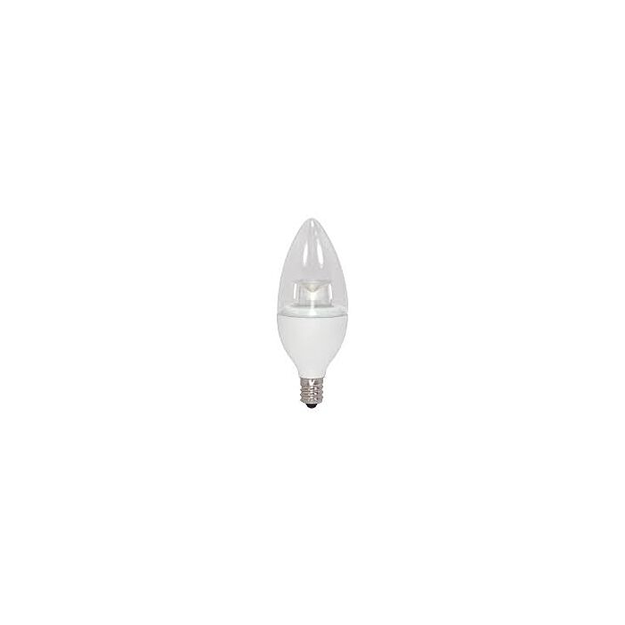 *DISCONTINUED - Limited Quantity* Satco S8983 LED B11 Bulb - 5CTC/LED/2700K/E12/120V
