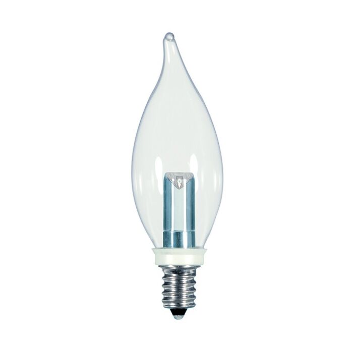 Satco S9153 LED CA8 Bulb - 1W CFC/LED/120V/CD