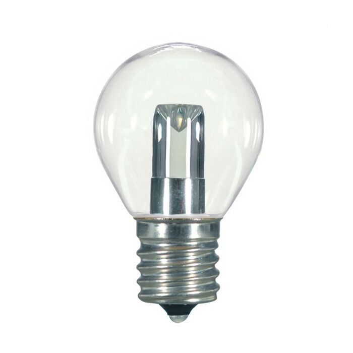 Satco S9167 LED S11 Bulb - 1.0W S11/CL/LED/E17/120V/CD