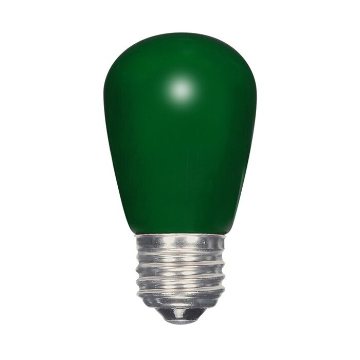 Satco S9171 LED S14 Bulb - 1.4W S14/GR/LED/120V/CD - Green