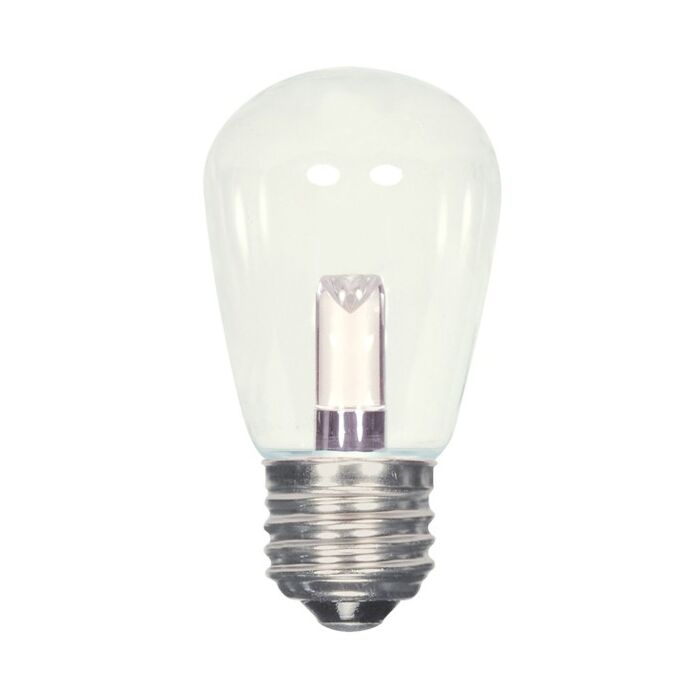 Satco S9174 LED S14 Bulb - 1.4W S14/CL/LED/120V/CD - Clear